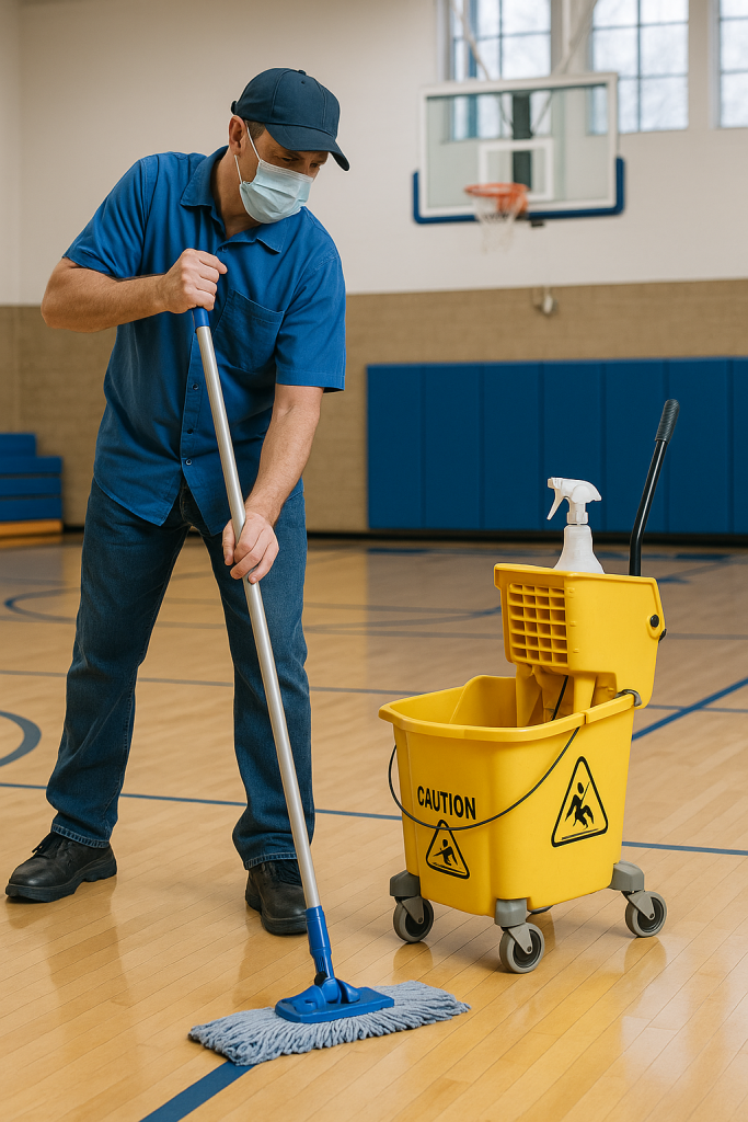 Indoor Gym Cleaning